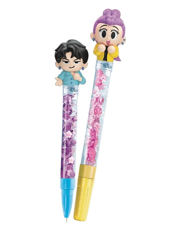 Clementoni Create Your Pens: K-Pop Demon Hunters Zoey And Mira