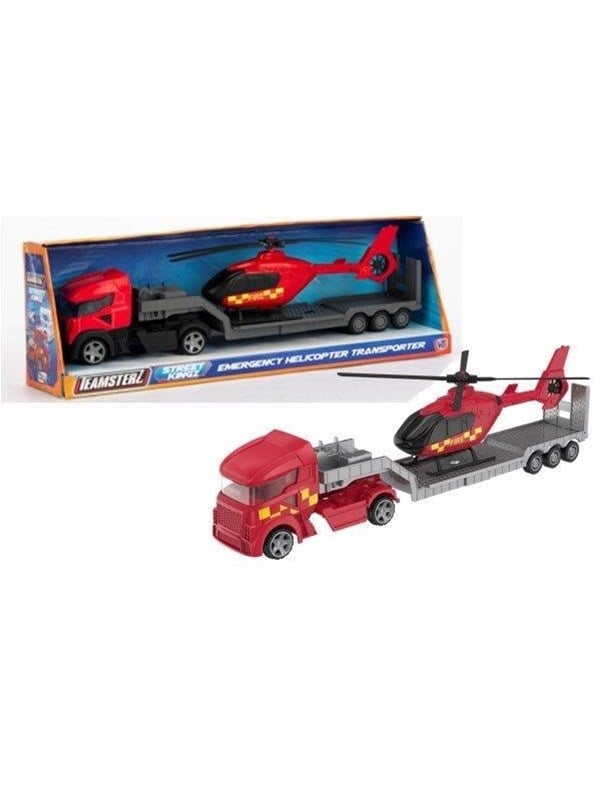 Teamsterz Street Kings Die-cast Emergency Heli Transporter