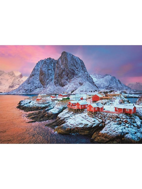 Clementoni Puslespil HQC Hamnøy Village 500 brikker Floor