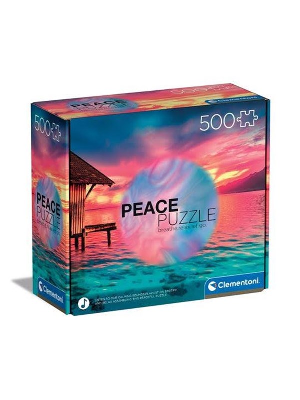 Clementoni Puzzle Peace Collection Living the Present 500 pieces Floor