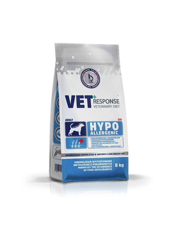 Vet Response Hypoallergenic - dry dog food - 8kg billede