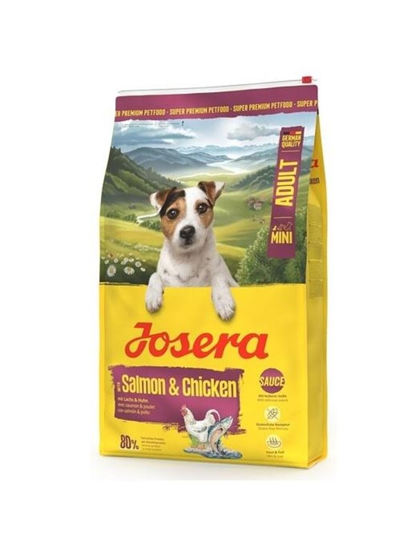 JOSERA Mini Laks & Kylling - tørfoder til voksne små hunde, 10 kg
