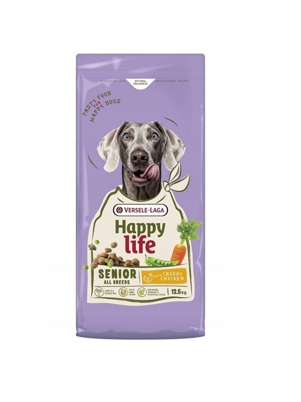 VERSELE-LAGA Happy life Senior Chicken - dry dog food - 12.5kg billede