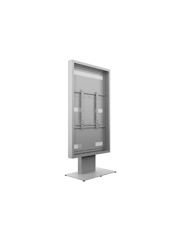 Multibrackets M Pro Series stand - kiosk style - for LCD display / touchscreen - enclosure - white - Maks 100 kg - Maks størrelse 86"