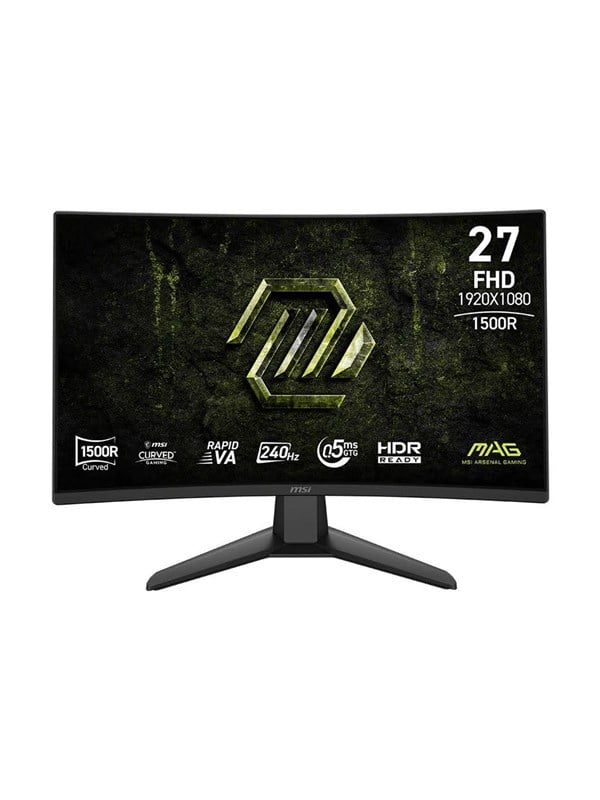 MSI MAG 274CF X24 27" Rapid VA 1920 x 1080 (Full HD) HDMI DisplayPort 240 Hz
