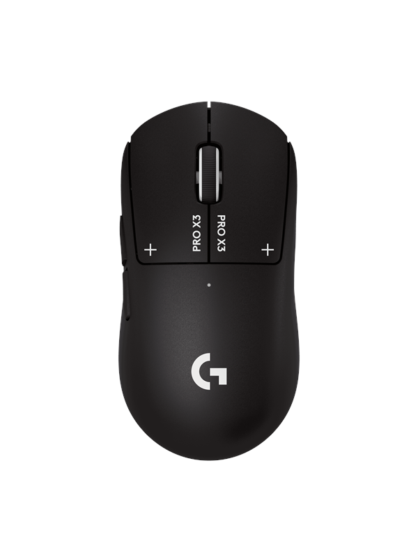 Logitech G PRO X3 SUPERSTRIKE (Midnight Black) - Gaming Mus - Optisk - 5 knapper - Sort