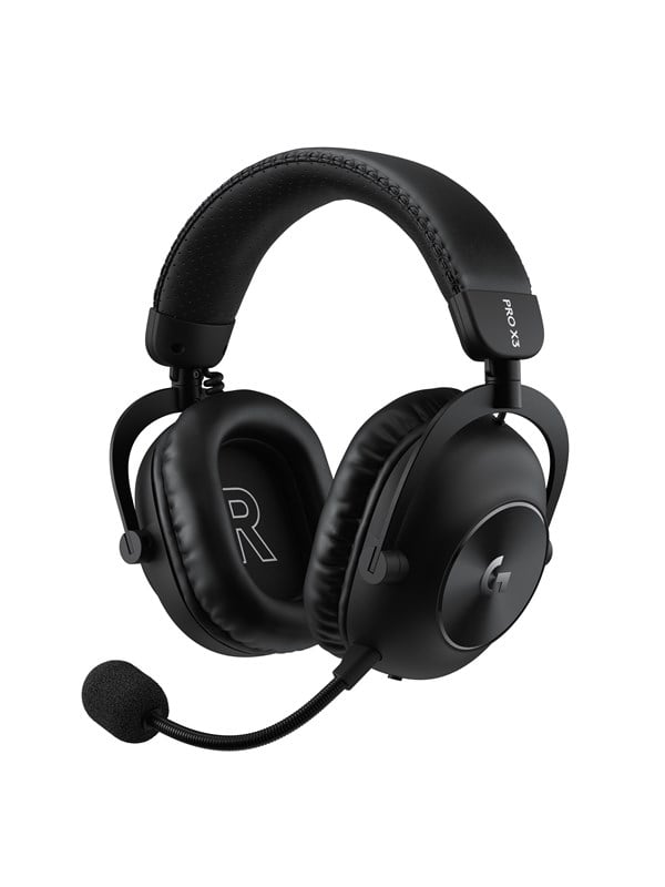 Logitech G PRO X3 LIGHTSPEED trådløst gaming headset (sort)