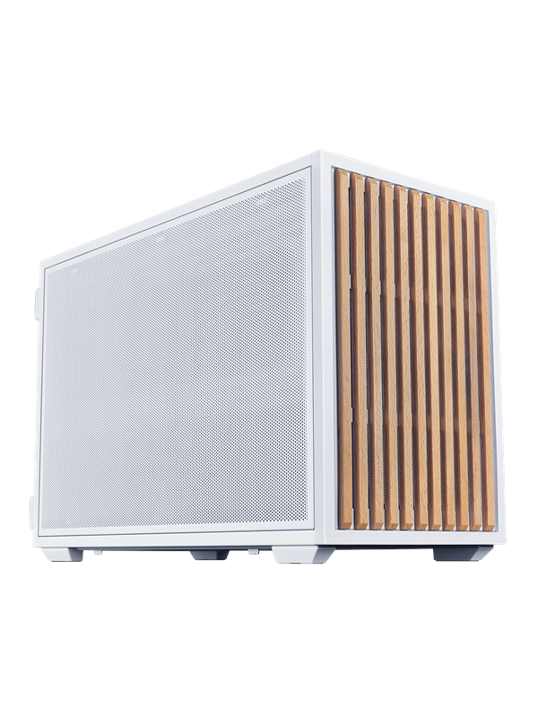 Lian Li Dan B4 Wood White - Kabinet - Minitower - Hvid