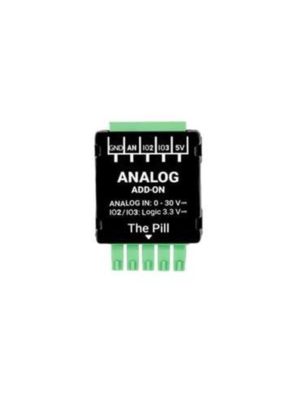 Shelly Analog 0-30 V Add-on (Accessory for The Pill by ) - Analog 0-30V add-on til The Pill