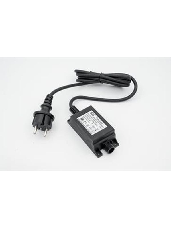Shelly WS90 DC Power supply - 12V/1A - 20m - Strømforsyning til Ecowitt vejrstation