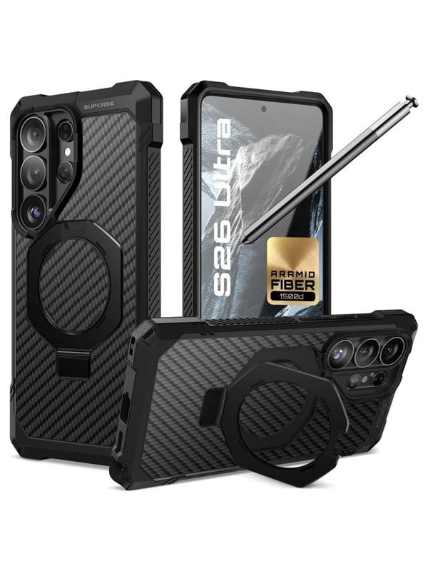 SUPCASE UB Grip Mag MagSafe Case for Samsung Galaxy S26 Ultra - Black