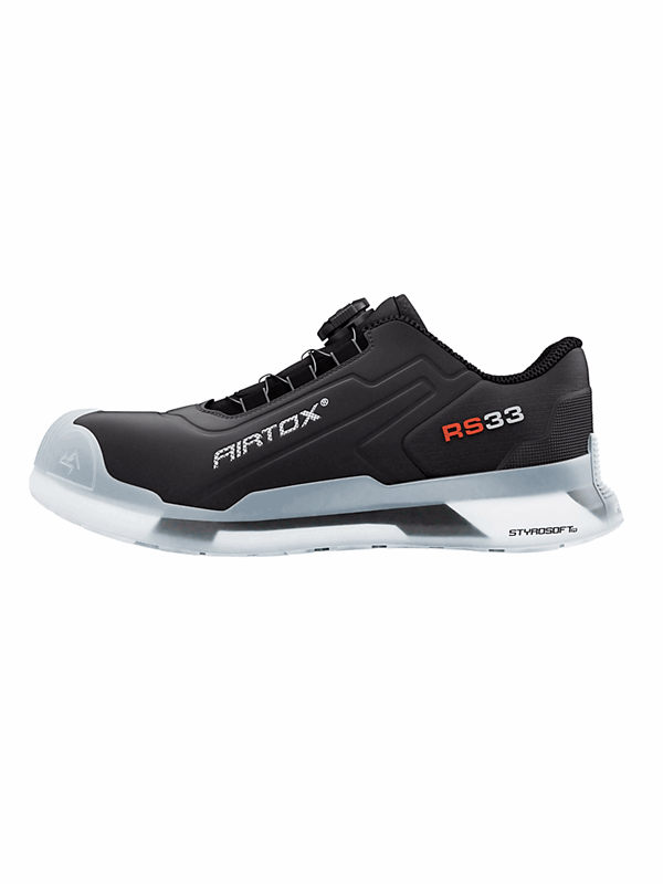 AIRTOX RS33 sikkerhedssko, PRO wire system, ydersål high performance transp. TPU - Str. 36