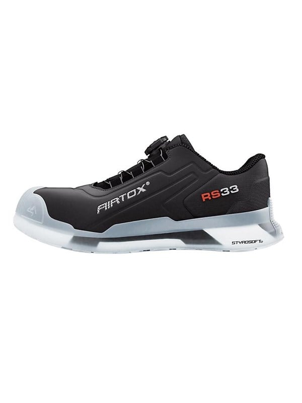 AIRTOX RS33 sikkerhedssko, PRO wire system, ydersål high performance transp. TPU - Str. 48