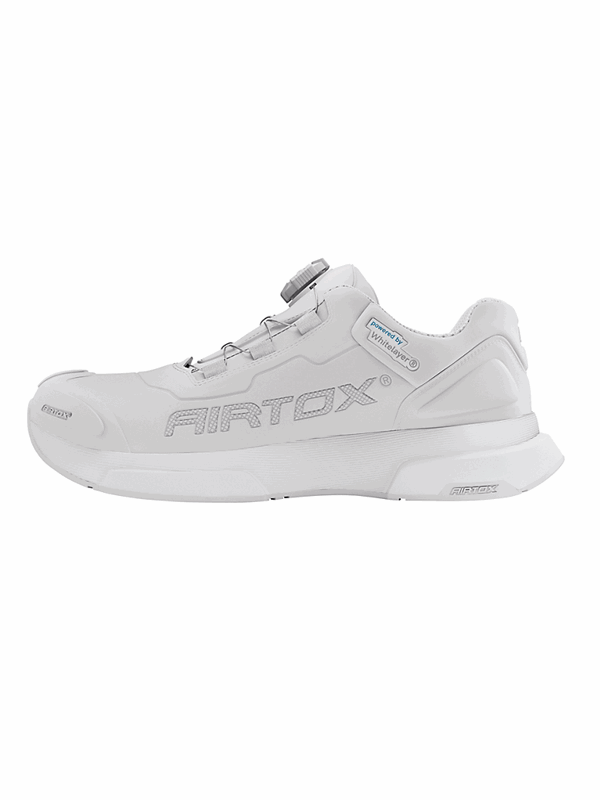 AIRTOX FW44 sikkerhedssko, PRO smart lacing, Styrosoft sål 3.0, clean white - Str. 36