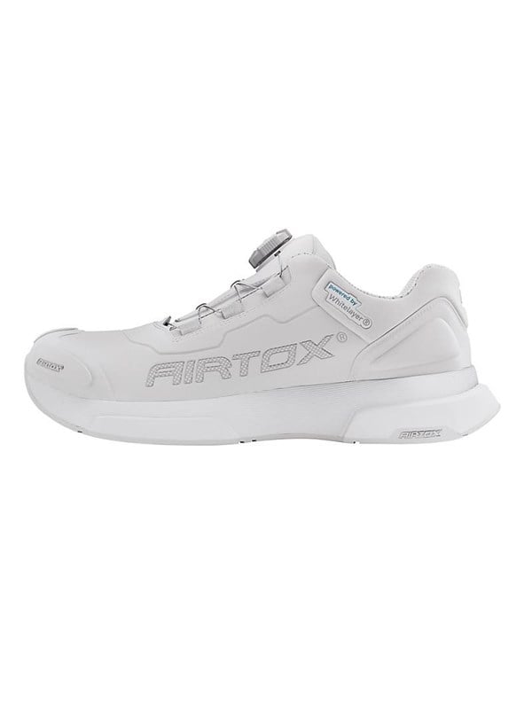 AIRTOX FW44 sikkerhedssko, PRO smart lacing, Styrosoft sål 3.0, clean white - Str. 48