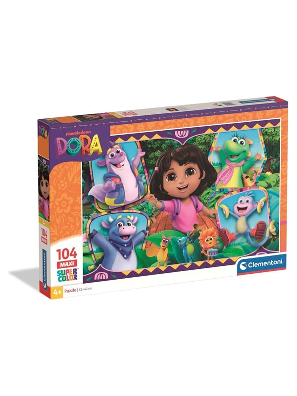 Clementoni Puslespil Maxi Dora The Explorer -2- 2025 104 brikker Floor