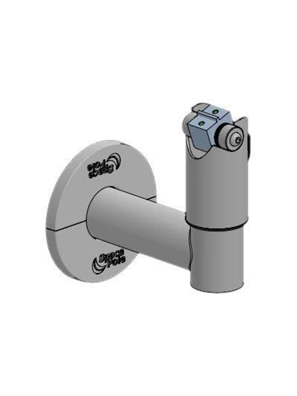 Ergonomic Solutions SpacePole Wall Mount with DuraTilt - Maks - Maks størrelse