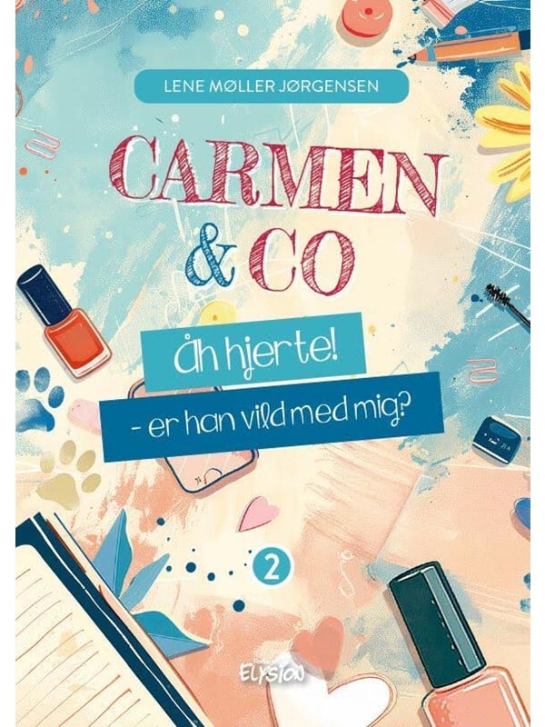Åh hjerte! - er han vild med mig? - Børnebog - Hardback