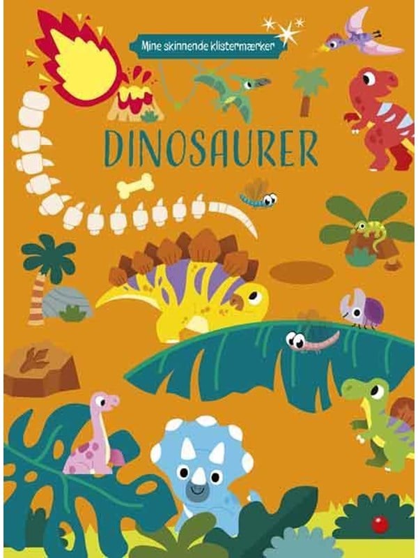 Mine skinnende klistermærker: Dinosaurer - Hobby - Hæftet