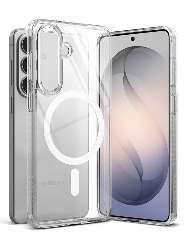 Ringke Fusion Magnetic MagSafe Case for Samsung Galaxy S26 - Transparent