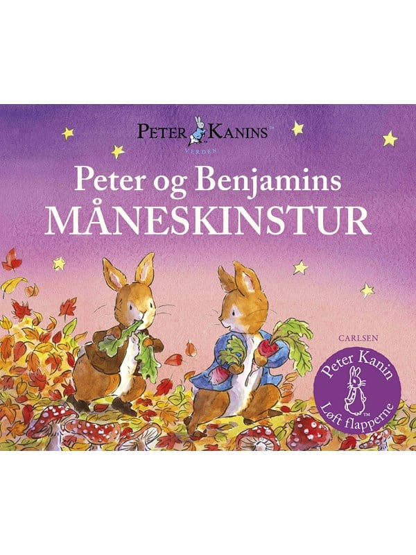 Peter Kanin - Peter og Benjamins måneskinstur - Børnebog - Papbog