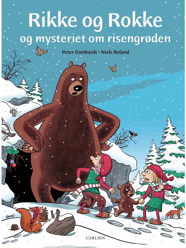 Rikke og Rokke og mysteriet om risengrøden - Børnebog - Hardcover