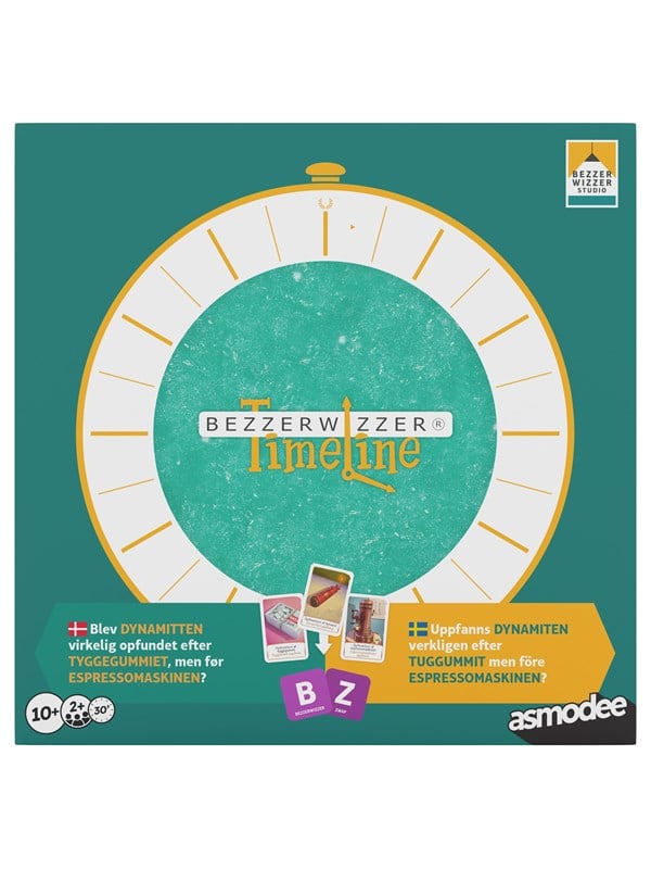 Bezzerwizzer Timeline (DK/SE)