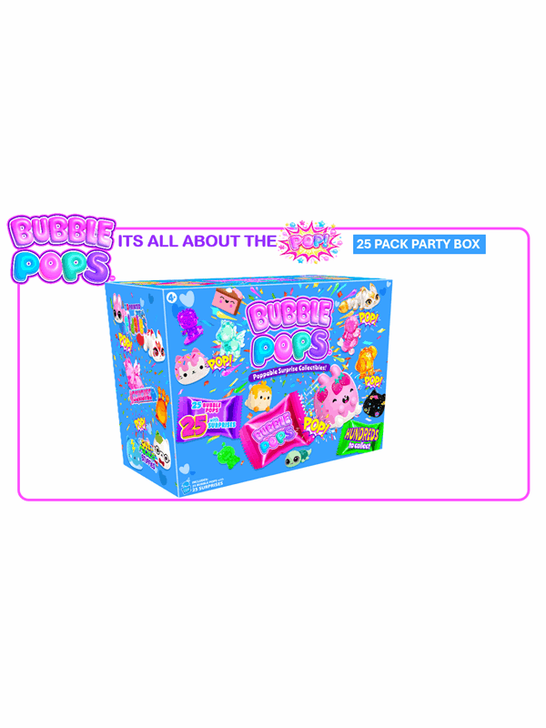 Trend Toys Bubble Pops Party Box 25-pak