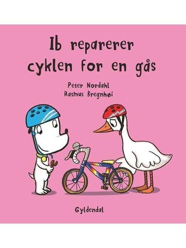 Ib reparerer cyklen for en gås - Børnebog - Hardcover