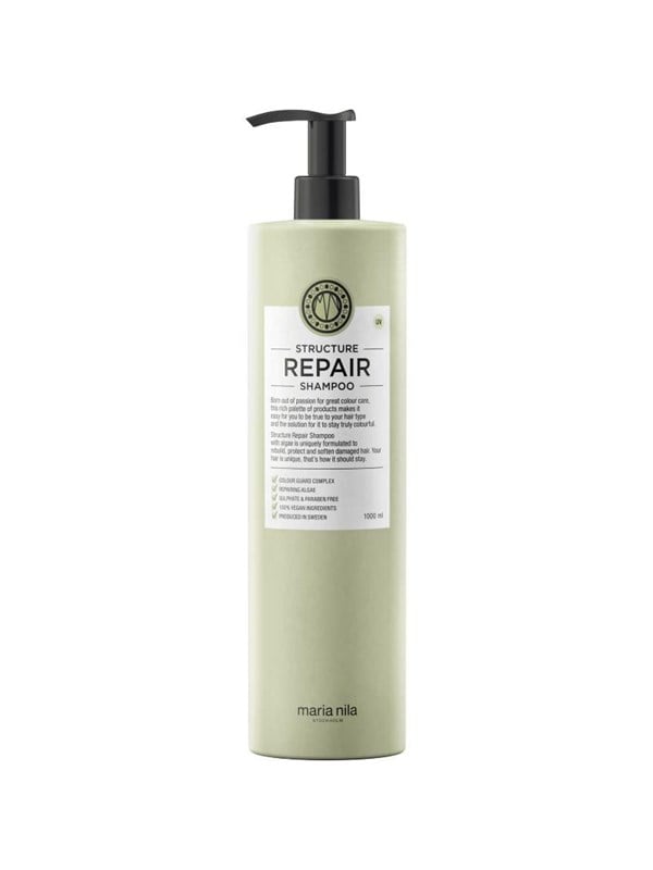 Maria Nila Structure Repair Trio Shampoo 1000ml, Conditioner 1000ml, Masque 250ml - 2250 ml