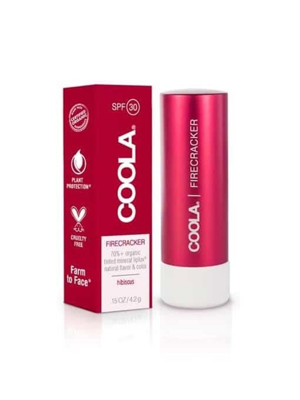 Coola Mineral Liplux SPF30 Firecracker 4.4 ml billede