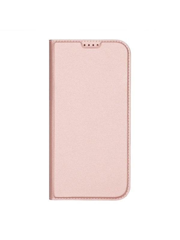 Dux Ducis Skin Pro Case for iPhone 16 Pro Max with Flip and Card Slot - Pink