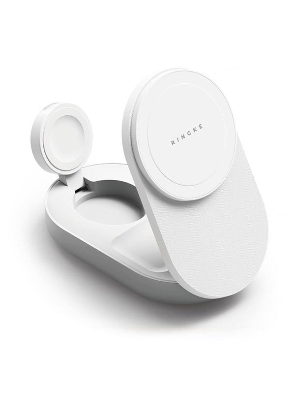 Ringke Charger RINGKE QI2.2 25W 3in1 Magnetic MagSafe - White