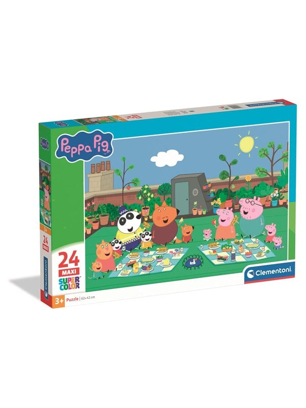 Clementoni - Peppa Pig Puzzle - 24 Brikker - Gurli Gris Puslespil