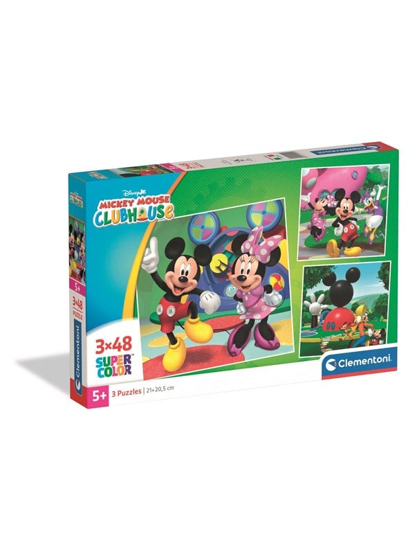 Clementoni Puzzle Mickey Mouse Club House 2026 3x48 pieces Floor