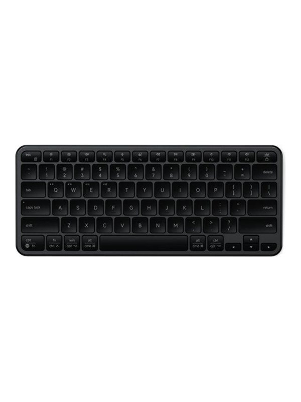 Satechi Slim EX1 - keyboard - QWERTY - Nordic - space black Input Device - Tastatur - Nordisk - Sort billede