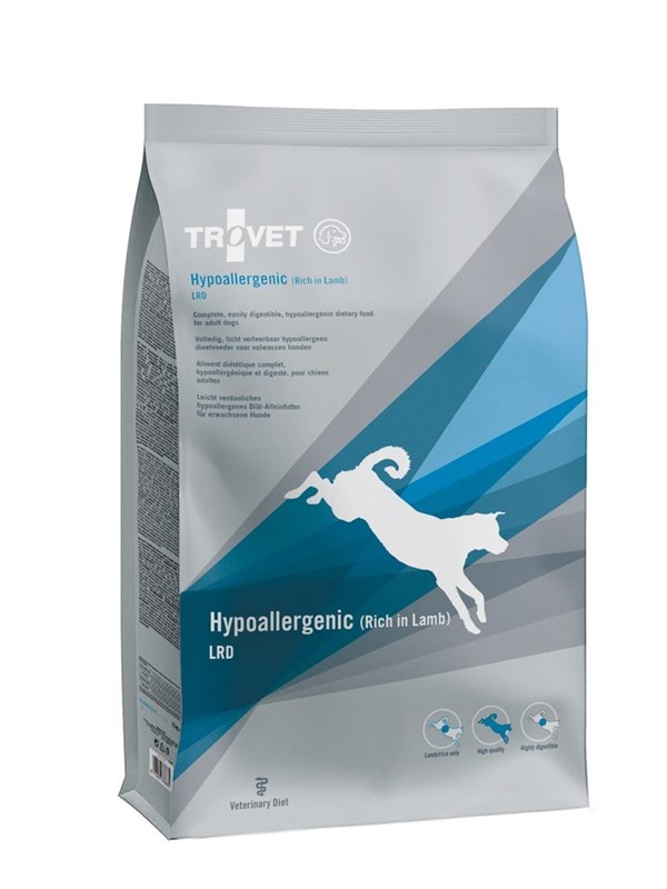 TROVET Hypoallergenic LRD Lamb - dry dog food - 3kg billede