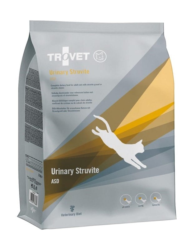 TROVET Urinary Struvite ASD - dry cat food - 2.5kg billede