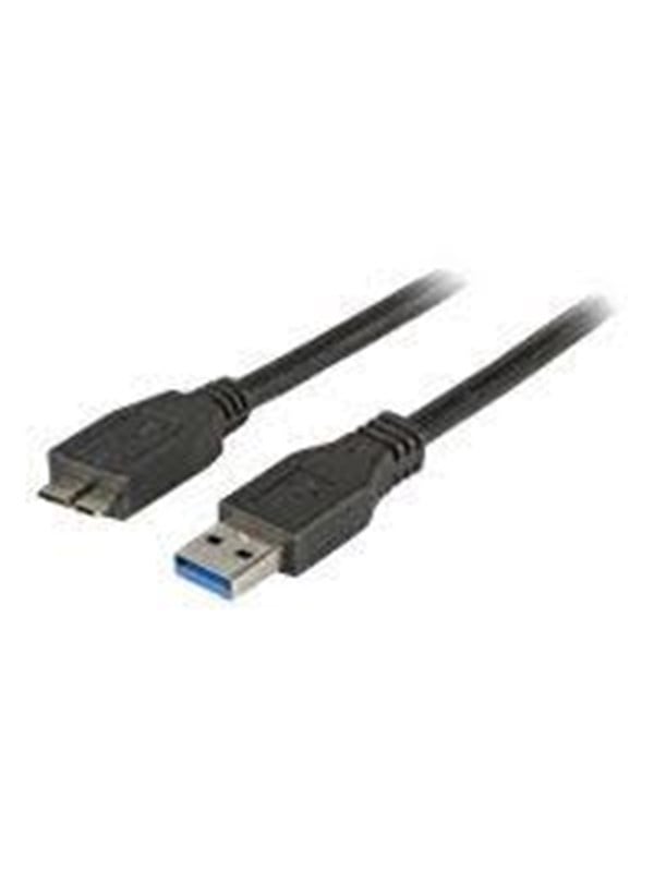 EFB Elektronik K5295SW.1 USB-kabel USB 3.2 Gen 1 (3.1 Gen 1) 1 m USB A Micro-USB B 5 Gbit/sek. Sort