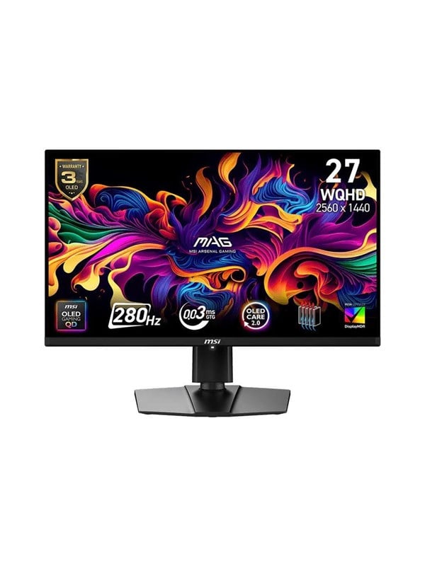 MSI MAG 271QP X28 27" 2560 x 1440 (2K) HDMI DisplayPort USB-C 280Hz