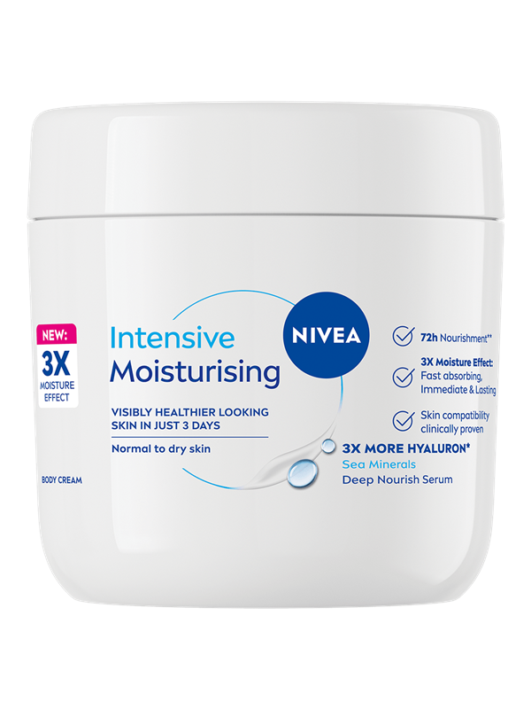 Nivea Intensive Moisturising Normal To Dry Skin Sea Minerals Body Cream - 400 ml