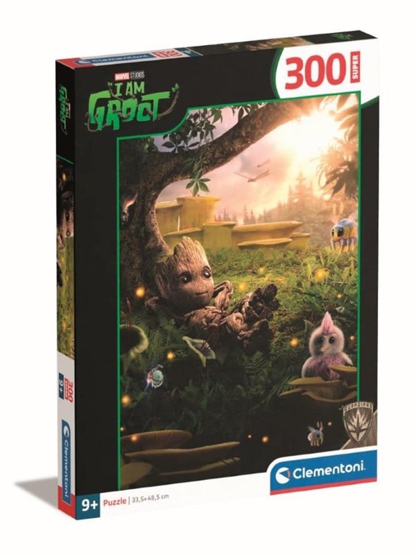 Clementoni Puzzle Super - Marvel I Am Groot 300 pieces Floor