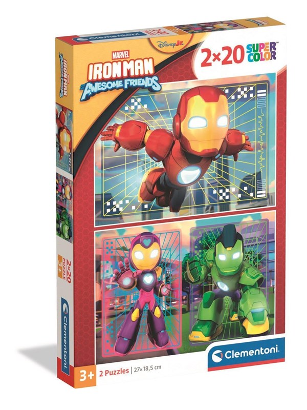 Clementoni Puzzle Ironman Ahaf 2025 2x20 pieces Floor