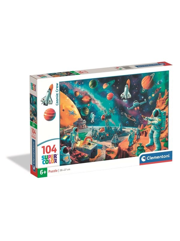 Clementoni Puslespil - Cosmic Crew - 104 Brikker