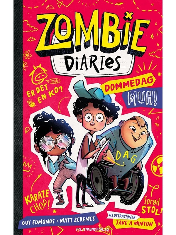 Zombie diaries - Dommedag MUH! - Børnebog - Hardback