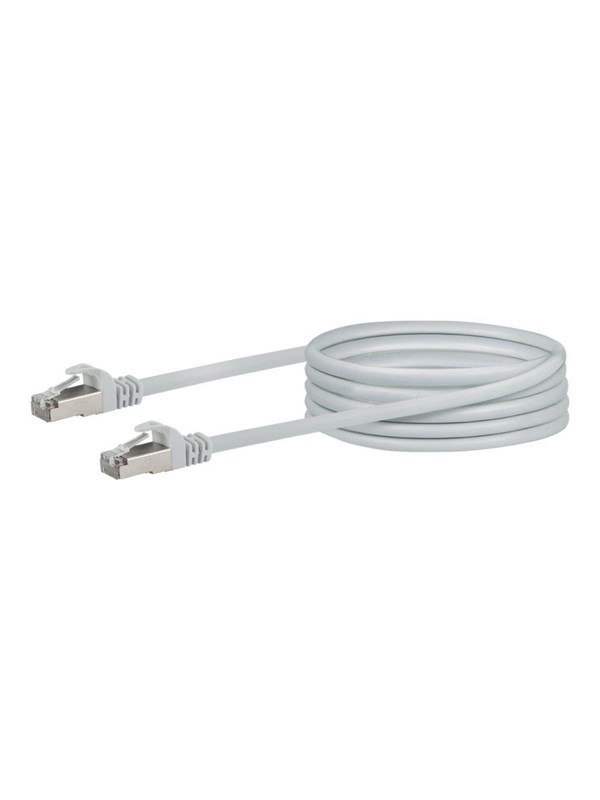Schwaiger network cable - 10 m - white - Hvid - 10m