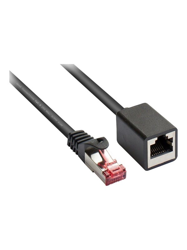 Alcasa electronik Good Connections RNS patch extension cable - 5 m - black - Sort