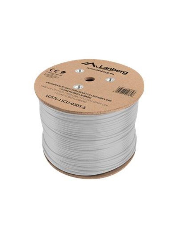 Lanberg bulk cable - 305 m - pantone cool grey 5C - Grå