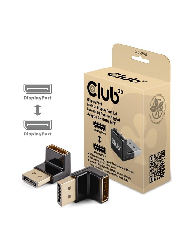 Club 3D - DisplayPort adapter - DisplayPort to DisplayPort