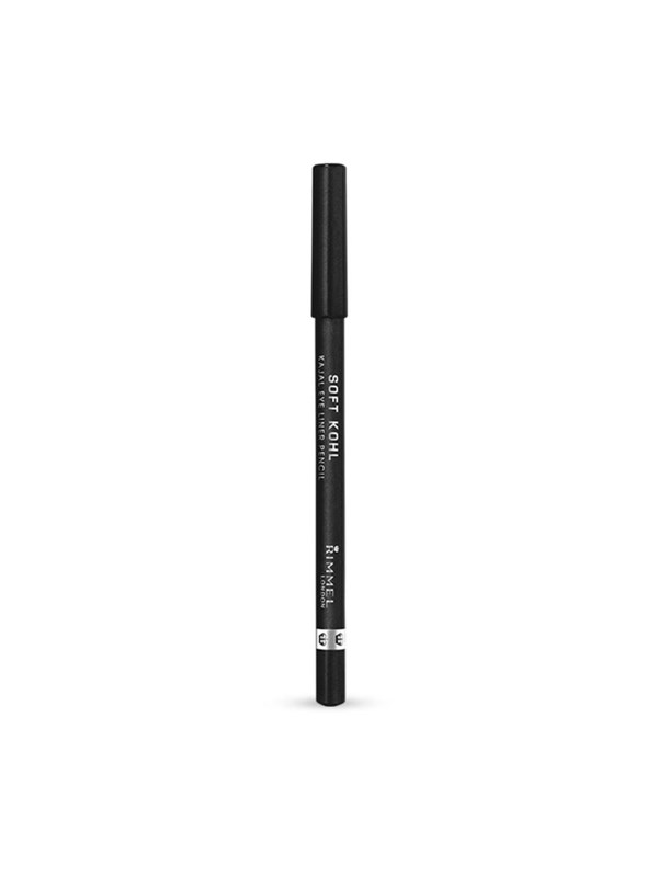 Rimmel London Soft Khol Kajal Eyeliner Pencil Jet Black - 1.2 g